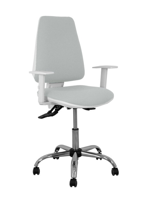 PIQUERAS Y CRESPO Silla de oficina Elche con mecanismo Asincro, Gris claro PIQUERAS Y CRESPO Silla de oficina Elche con mecanismo Asincro, Gris claro