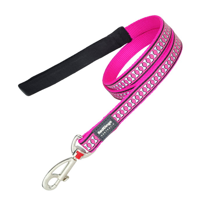 Red Dingo Correa Reflectante Fuxia 15 mm*1.2 M Red Dingo Correa Reflectante Fuxia 15 mm*1.2 M