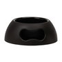 United Pets Comedero Pappy Pequeño 18 cm Negro (Set de 12) inevitable