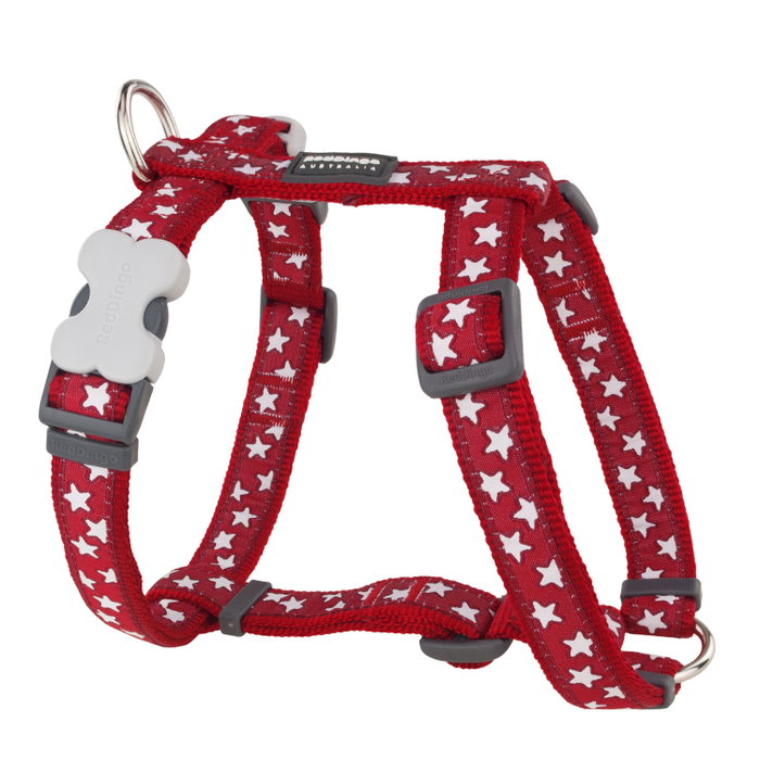 Red Dingo Petral RD Style Estrella Blanco y Rojo 20 mm (Set de 10) Red Dingo Petral RD Style Estrella Blanco y Rojo 20 mm (Set de 10)