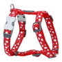 Red Dingo Petral Rd Style Spots Blanco 25 mm (Set de 10)