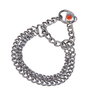Hs Sprenger Collar Paseo Doble 2 mm x 40 cm Acero Inoxidable para Perros Pelo Corto