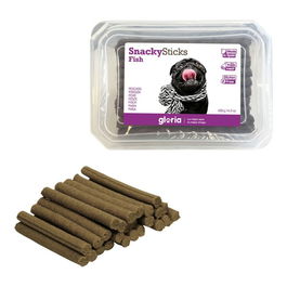 Snackys Sticks Pescado 350 gr. Premios Blanditos y Atractivos para Perros con Salmón y Atún