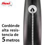 Flexi Black Design Negro con Cordón de 5m Talla M para hasta 20kg