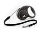 Flexi Black Design Negro con Cordón de 5m Talla M para hasta 20kg
