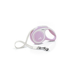 Flexi Cinta Rosa 3M XS Correa para Perro Hasta 12 kg
