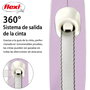 Flexi New Comfort Correa Extensible de 3m Cinta Rosa XS