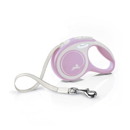 Flexi New Comfort Correa Extensible de 3m Cinta Rosa XS