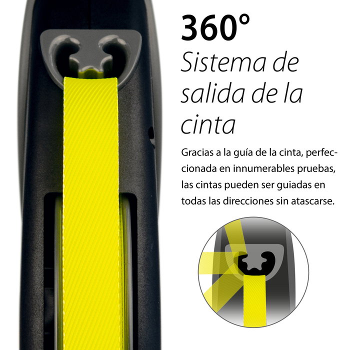 Flexi Flexi Giant Neon L Cinta 8m hasta 50kg Amarilla