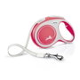 Flexi Comfort Cinta para Perro, 5 m, Rojo, Talla L, hasta 60 kg, Sistema de Iluminación LED