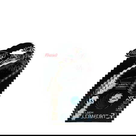 Flexi Correa New Comfort XS Cinta 3M Negro