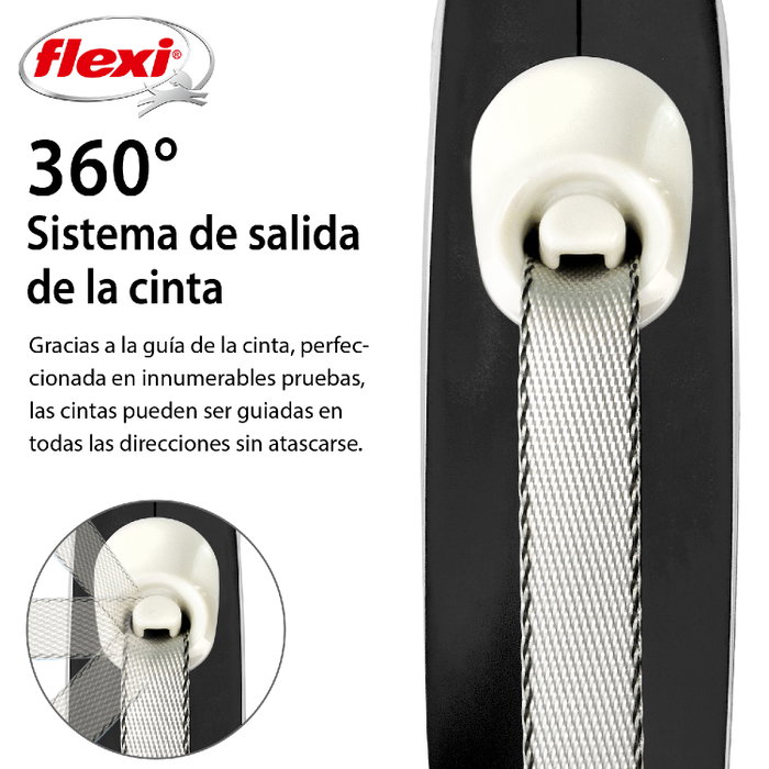 Flexi Flexi Comfort XS Cinta 3m Negro Flexi Flexi Comfort XS Cinta 3m Negro