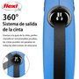 Flexi Classic Correa Extensible de Cinta 8m Azul L (hasta 50kg)