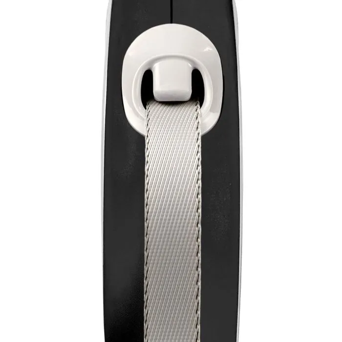 Flexi Flexi Comfort Correa Extensible de Cinta Negra 5m para hasta 25 kg Flexi Flexi Comfort Correa Extensible de Cinta Negra 5m para hasta 25 kg