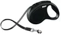Flexi Correa extensible classic negra, cinta 5 m, L