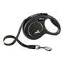 Flexi Correa extensible classic negra, cinta 5 m, L