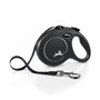 Flexi Correa extensible classic negra, cinta 5 m, L