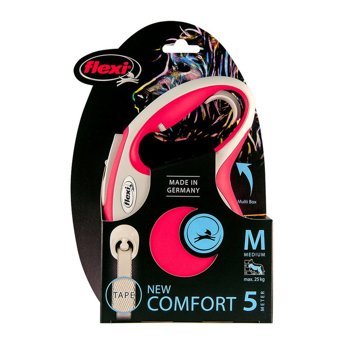 Flexi Flexi Comfort Cinta Roja 5m para hasta 15kg Flexi Flexi Comfort Cinta Roja 5m para hasta 15kg