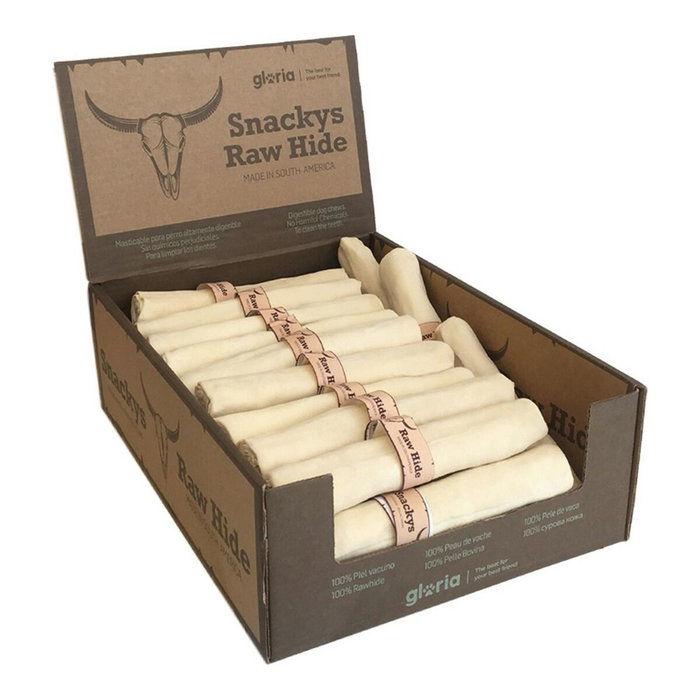 Snack para Perros Gloria Rawhide Ternera Masticable Rollo 30 unidades Snack para Perros Gloria Rawhide Ternera Masticable Rollo 30 unidades