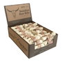 Snackys Twin Stick Masticable Rawhide 1,8x12,5cm (100 unidades) de Ternera