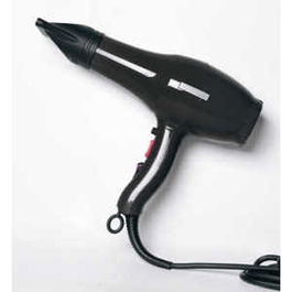 Perfect Beauty Secador Pluma Black Profesional Ligero Potente Motor DC 1800-2000W 360gr Cable 3m Caudal Aire 16m/seg