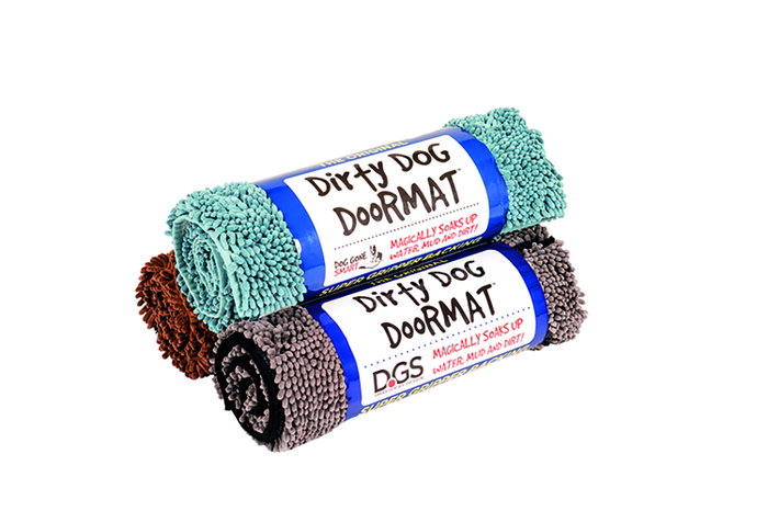 Dog Gone Smart Dirty Dog Doormat L 89*66 cm Azul Marino (Set de 12)