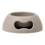 United Pets Comedero Pappy Grande 30 cm Gris Claro (Set de 12)