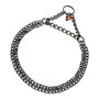 Hs Sprenger Collar Doble 2 mm X 60 cm Acero Inoxidable Negro