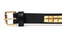Gloria Collar Duna 45 x 2.5 cm Piel Negro