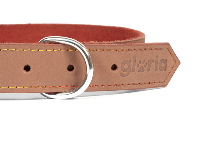 Gloria Collar Oasis Marrón 35cm x 12mm