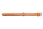 Gloria Collar de Piel Acolchado Naranja 30cm x 15mm