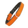 Gloria Collar de Piel Acolchado Naranja 30cm x 15mm
