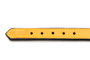 Gloria Collar Piel Acolchado 35 cm X 15 mm Amarillo Suave Triple Capa para Perro