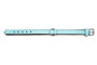 Gloria Collar de Piel Acolchado Azul 35cm x 15mm