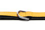 Gloria Collar Piel Acolchado 50 cm X 25 mm Amarillo