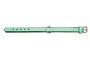 Gloria Collar Piel Acolchado Verde 50 cm X 25 mm