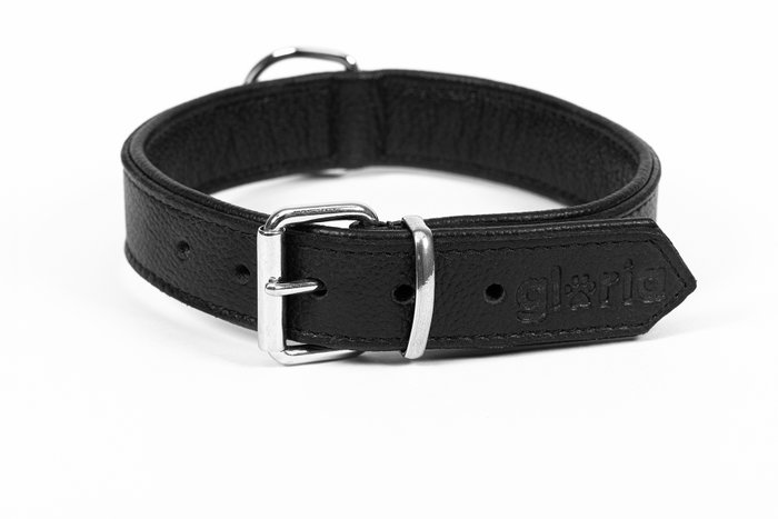 Gloria Collar Piel Drymilled 45 cm Negro