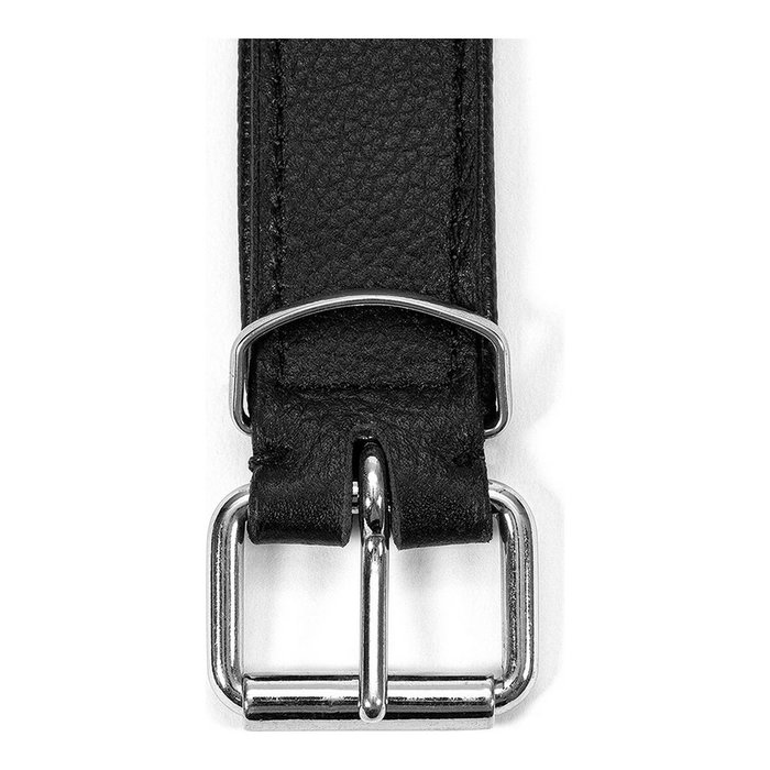 Gloria Collar Piel Drymilled 45cm Negro