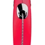 Flexi Classic Cordon Correa Extensible Roja 5m para hasta 12kg