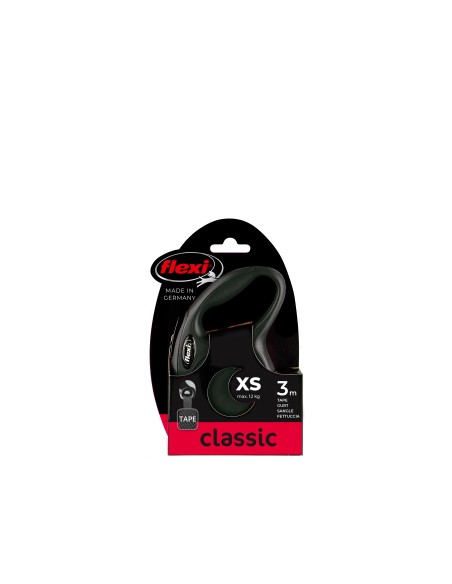 Flexi Cinta Negro XS 12 kg Made in Germany