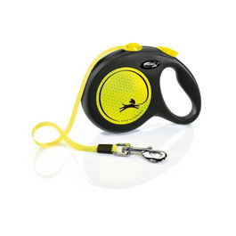 Flexi Cinta Reflectante Neon Amarillo 5 Metros, L 50 kg, Alta Visibilidad y Seguridad para Condiciones Climáticas