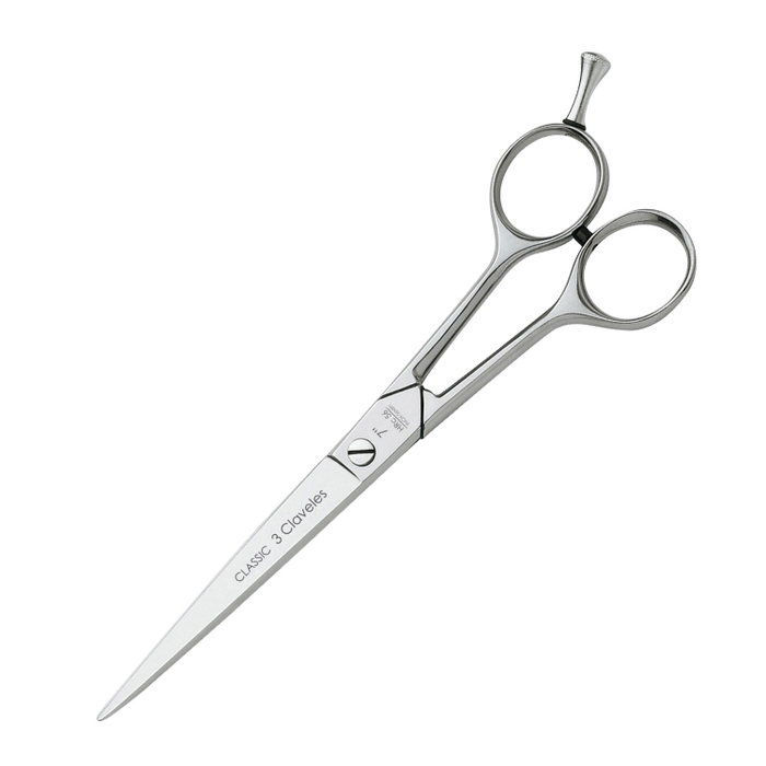 Tres Claveles Classic Tijera de Corte 7 Pulgadas Filo Microdentado