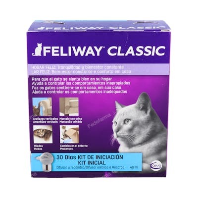 Feliway Classic Difusor + Recambio 48 ml