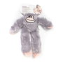 Peluche para perros Gloria Iwa Gris Poliéster Polipropileno Mono