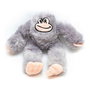 Peluche para perros Gloria Iwa Gris Poliéster Polipropileno Mono
