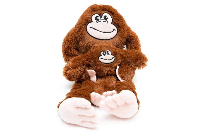 Gloria Mizaru Peluche Para Perros L Mono Marrón (Set de 36) Gloria Mizaru Peluche Para Perros L Mono Marrón (Set de 36)