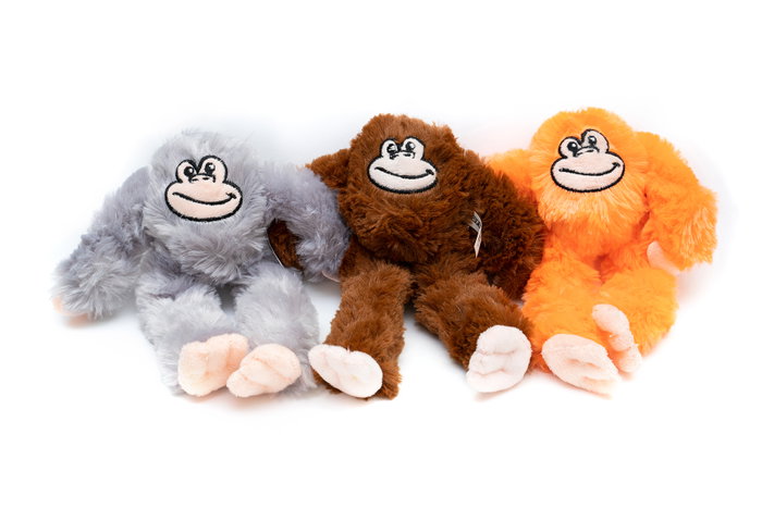 Gloria Mizaru Peluche Para Perros L Mono Marrón (Set de 36) Gloria Mizaru Peluche Para Perros L Mono Marrón (Set de 36)