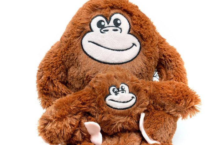Gloria Mizaru Peluche Para Perros L Mono Marrón (Set de 36) Gloria Mizaru Peluche Para Perros L Mono Marrón (Set de 36)