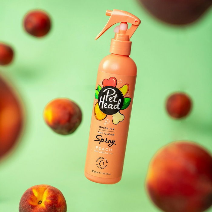 Pethead Quick Fix Spray Melocotón Set de 6 (300 mL cada uno)