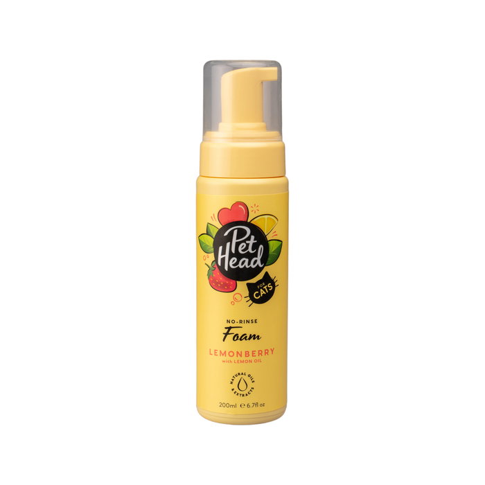Pet Head Felin' Good Foam Espuma sin Aclarado para Gatos 200ml